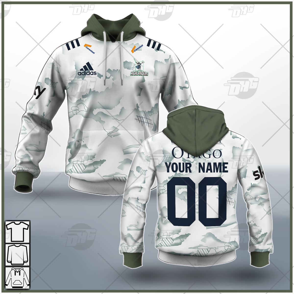 Personalised Super Rugby AUCKLAND BLUES Alternate 
