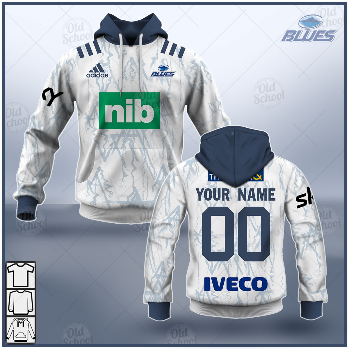 Personalised Wellington Hurricanes Super Rugby Alternate 