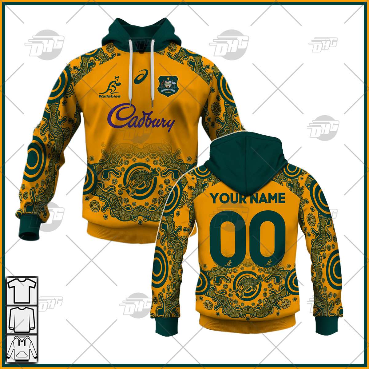 Personalise NRL South Sydney Rabbitohs 2022 Away 