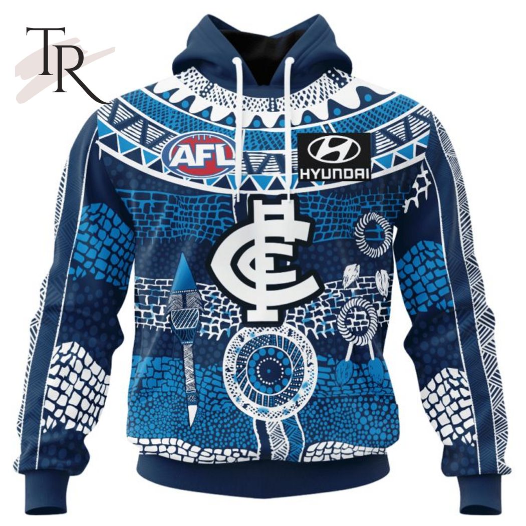Personalized AFL Adelaide Crows Special Indigenous Design Hoodie 3D