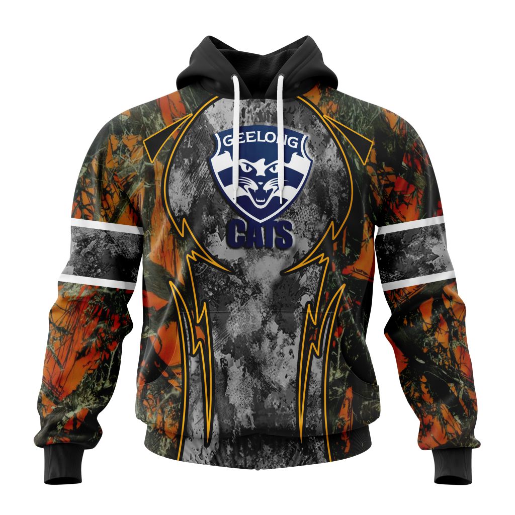 Personalized AFL Richmond Specialized Design With Camo Concepts For Hungting In Forest Unisex Tshirt