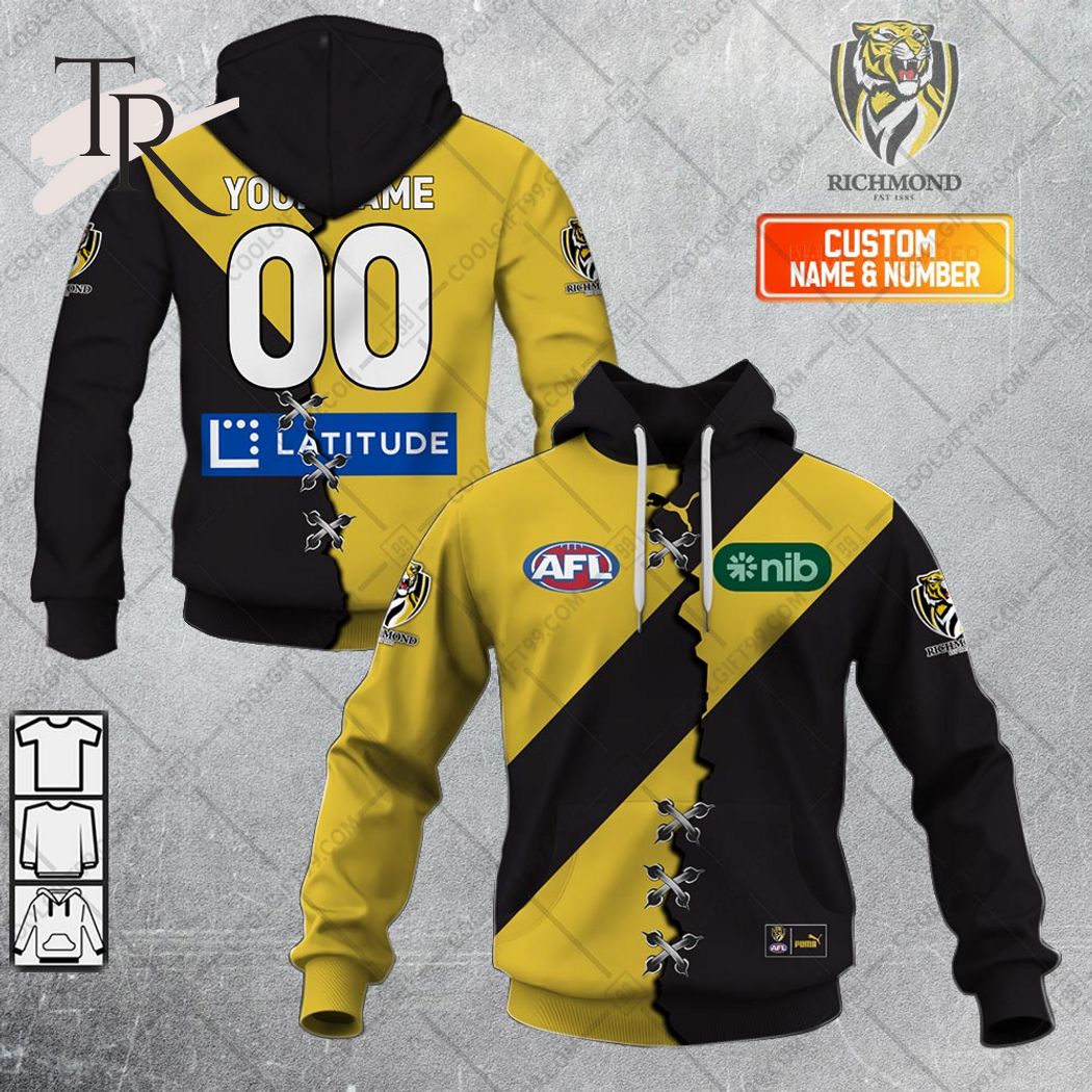 Personalized Guernsey Mix V2 AFL Sydney Swans Hoodie 3D