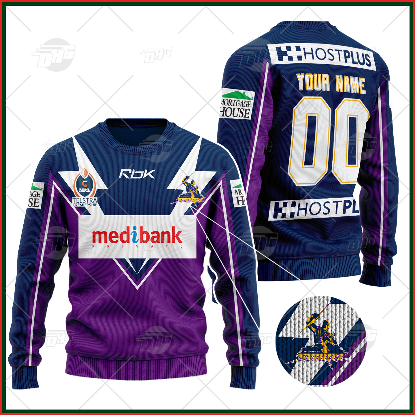 Personalise Otago Highlanders Super Rugby 2022 Away 