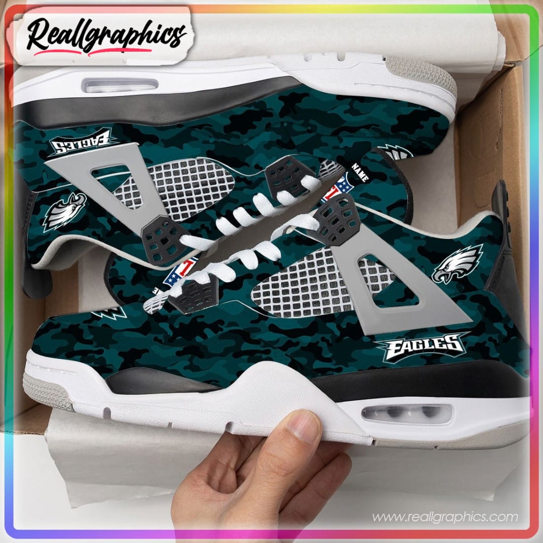 San Francisco 49ers Football Custom Air Jordan 4 Sneaker