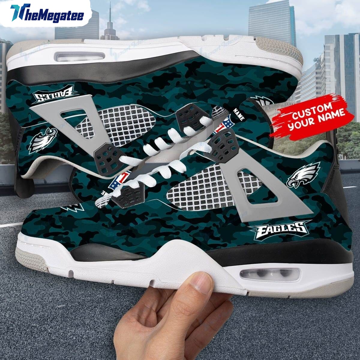 Ping Logo Design Air Jordan 4 Shoes 