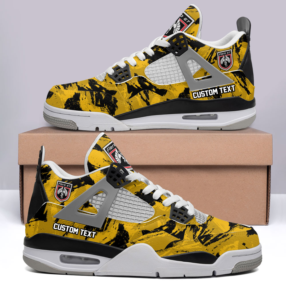 Peterbilt Motorcycles Air Jordan 4 Sneakers , Running Shoes Custom 