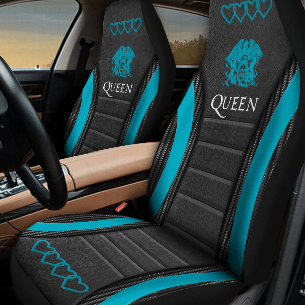 Queen Band Car Seat Covers (SET OF 2) - v7 