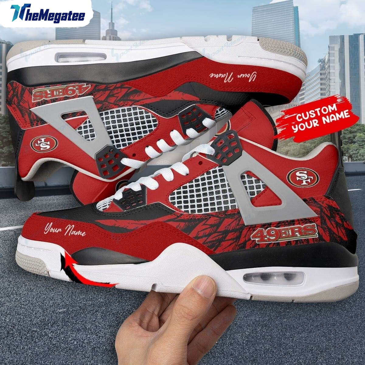 Pittsburgh Steelers Yellow Camouflage Personalized Air Jordan 4 Shoes 