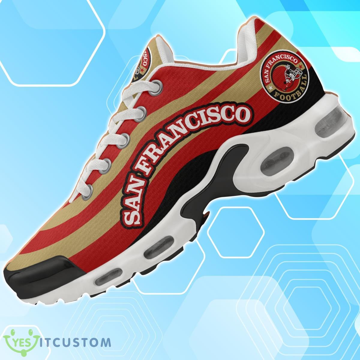 Richmond Tigers Personalized Name Air Cushion Sports Shoes Sneaker KLTNS220425 