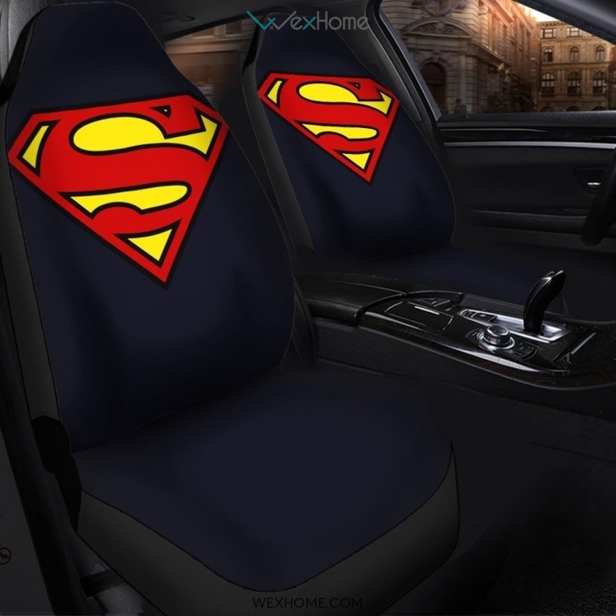 Superman Logo Car Seat Covers Brisbane Wishkawa