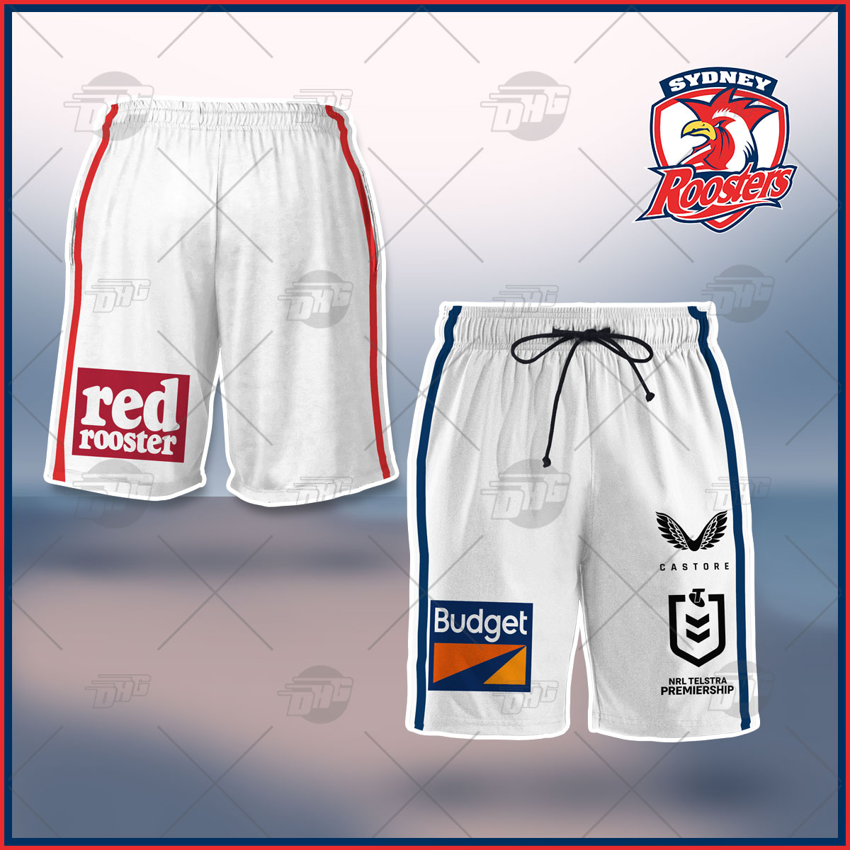 Custom Made NRL St George Dragons On Field Indigenous  2021