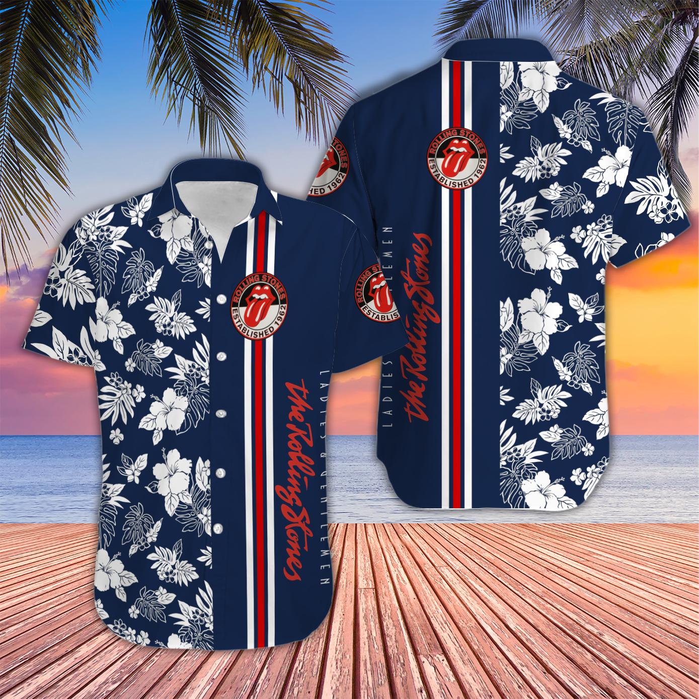 The Rolling Stones Hawaiian Shirt Ver3 