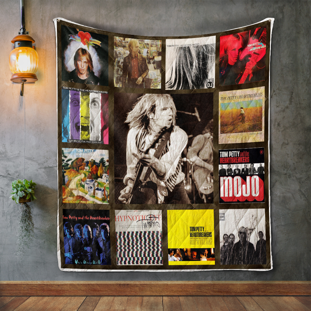 Tom Petty Quilt Blanket 