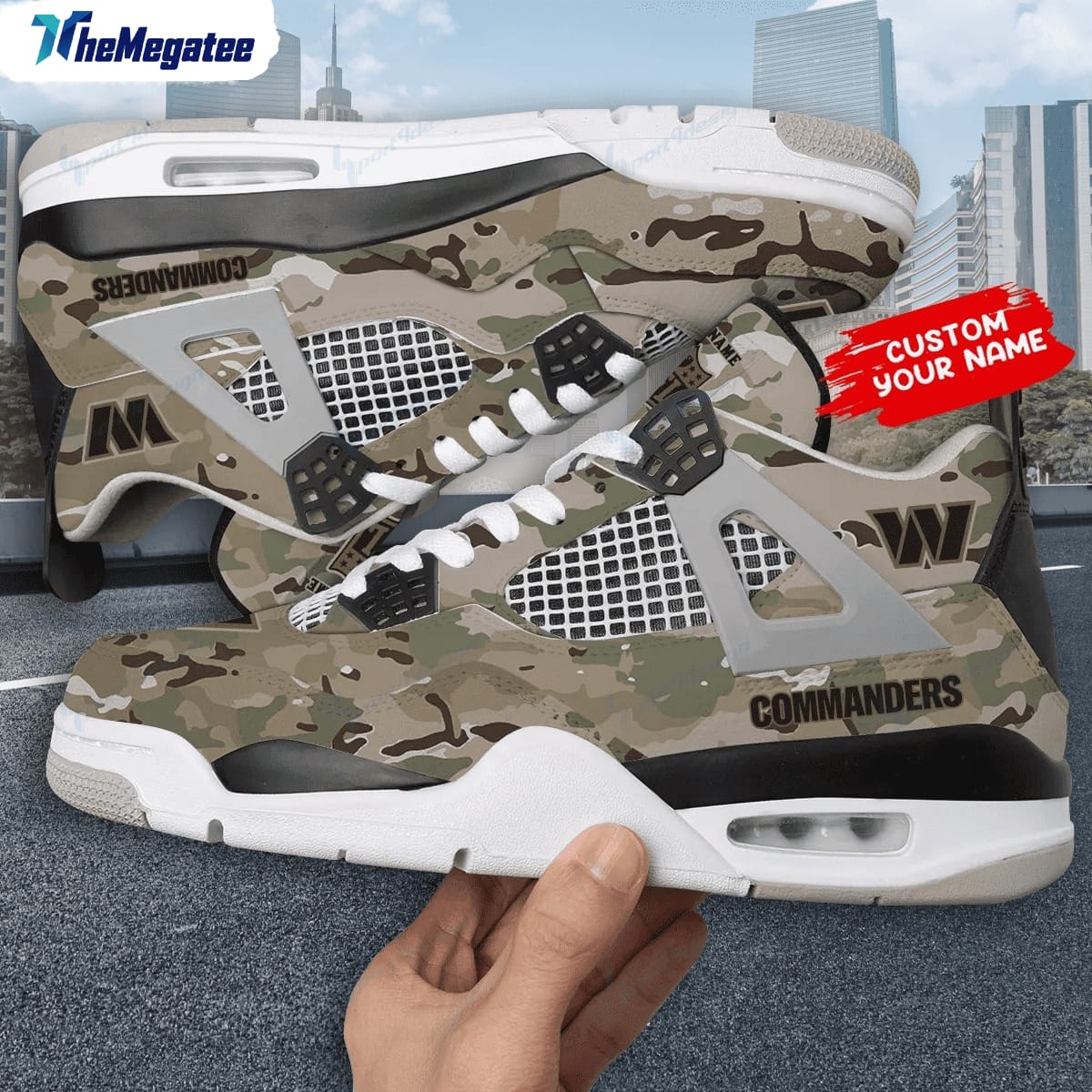 Baltimore Orioles Personalized Air Jordan 4 Sneaker